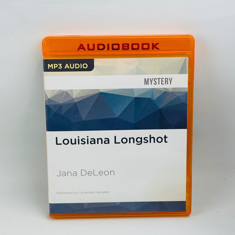 Louisiana Longshot Miss Fortune Series Mystery Audiobook Jana DeLeon MP3 CD